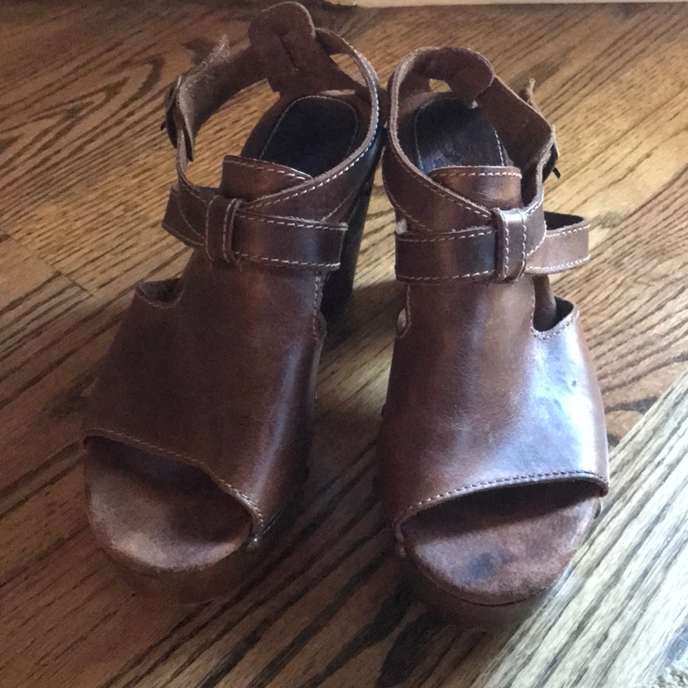 Brown Heels.